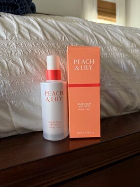 Peach & Lily Glass Skin Veil Mist — Coral/Peach Hydrating Facial Mist